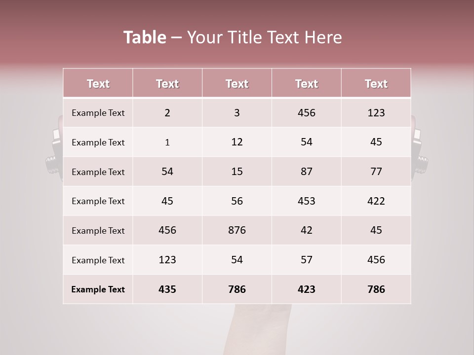 Heavy Weightlifting Athletic PowerPoint Template