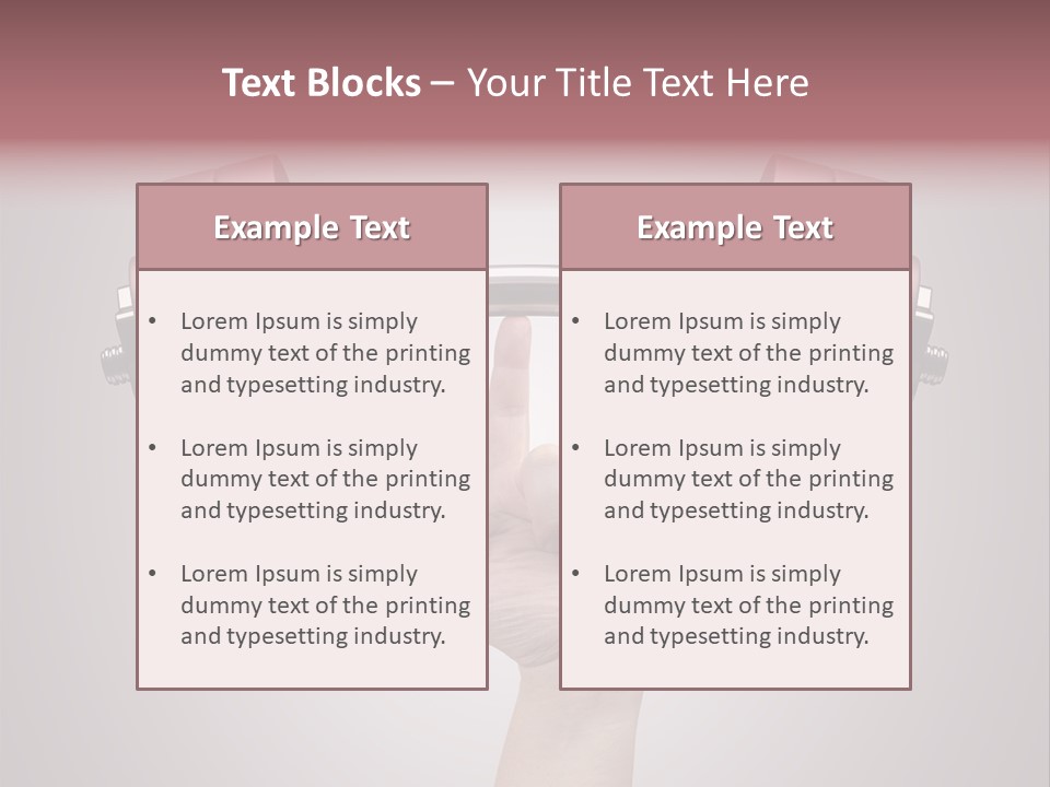 Heavy Weightlifting Athletic PowerPoint Template