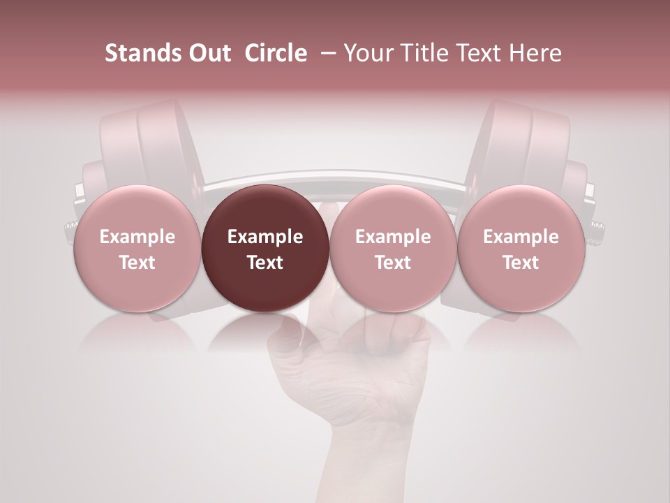 Heavy Weightlifting Athletic PowerPoint Template