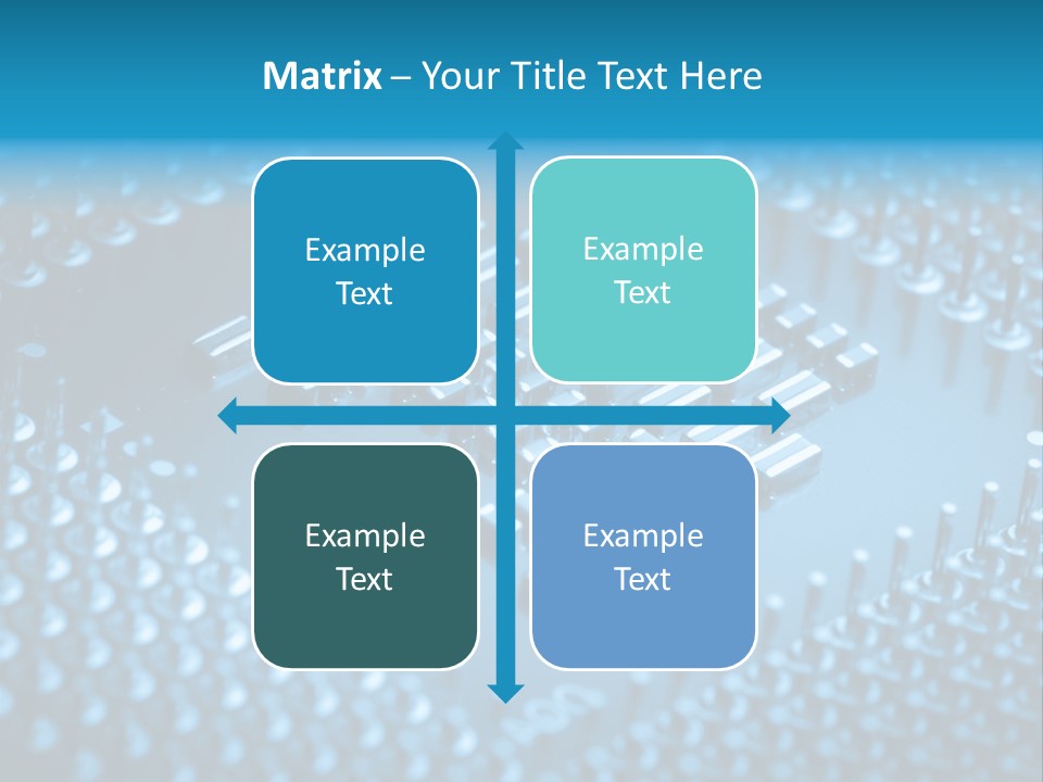 Closeup Green Lines PowerPoint Template