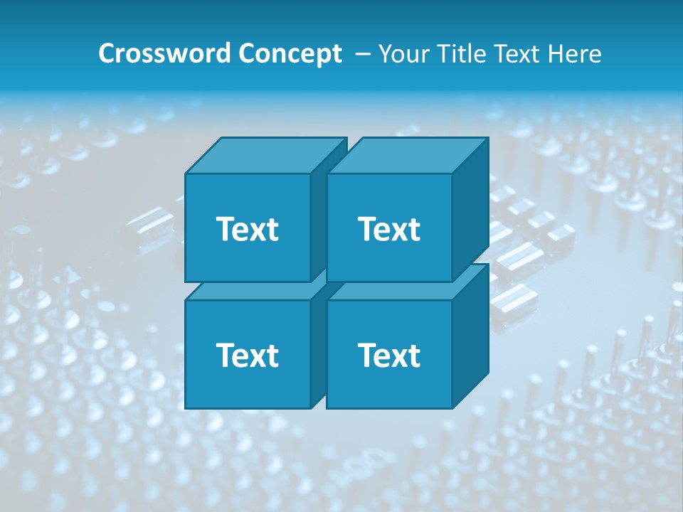Closeup Green Lines PowerPoint Template