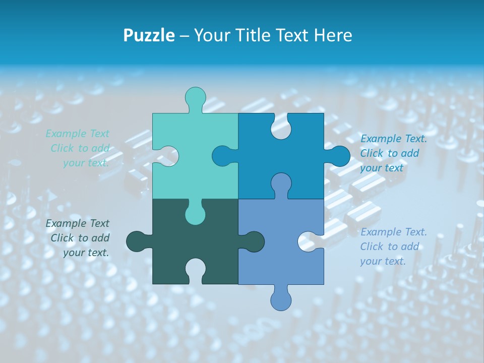 Closeup Green Lines PowerPoint Template