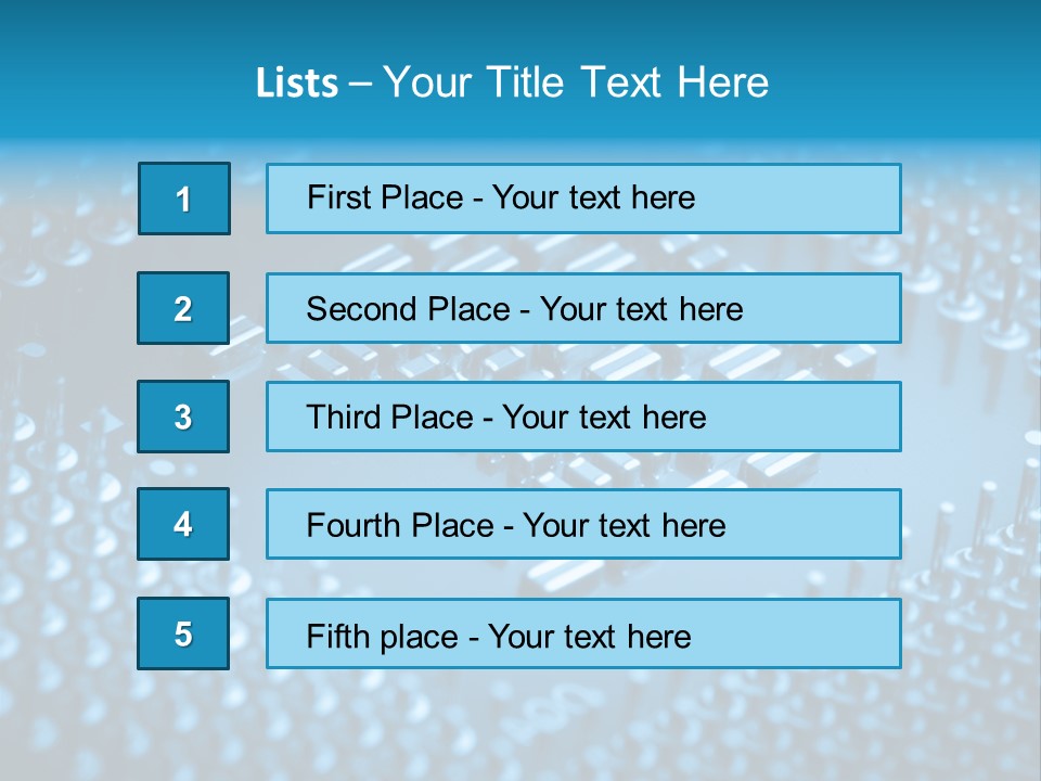 Closeup Green Lines PowerPoint Template