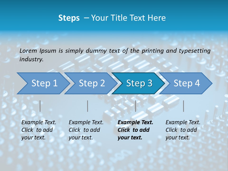 Closeup Green Lines PowerPoint Template