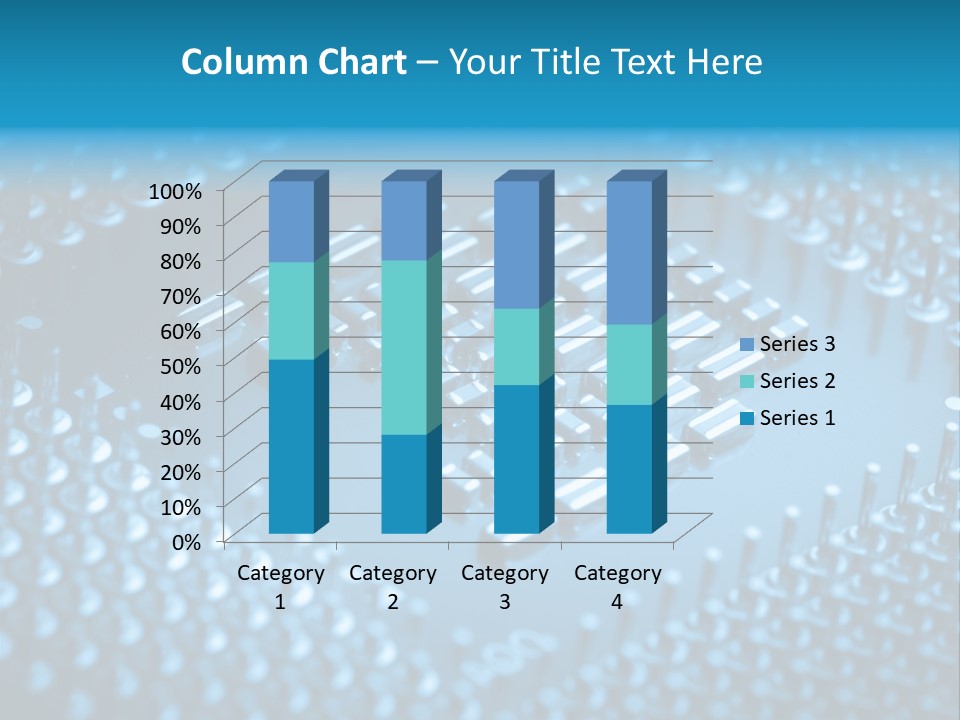 Closeup Green Lines PowerPoint Template
