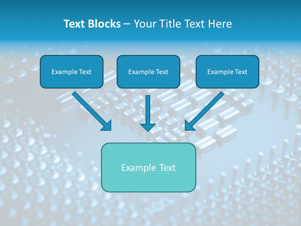 Closeup Green Lines PowerPoint Template