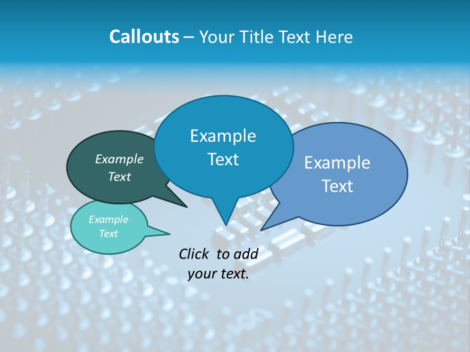 Closeup Green Lines PowerPoint Template