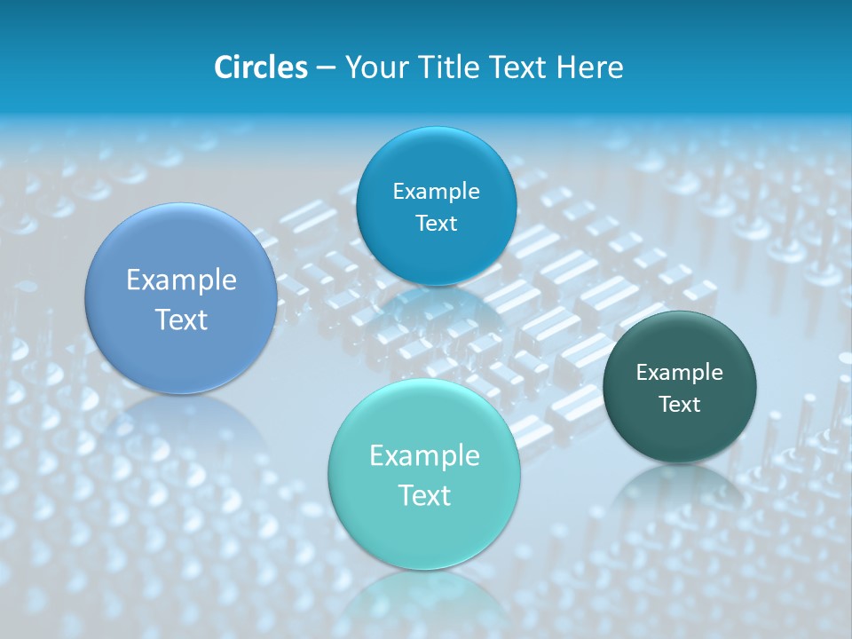 Closeup Green Lines PowerPoint Template