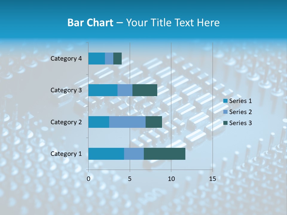 Closeup Green Lines PowerPoint Template