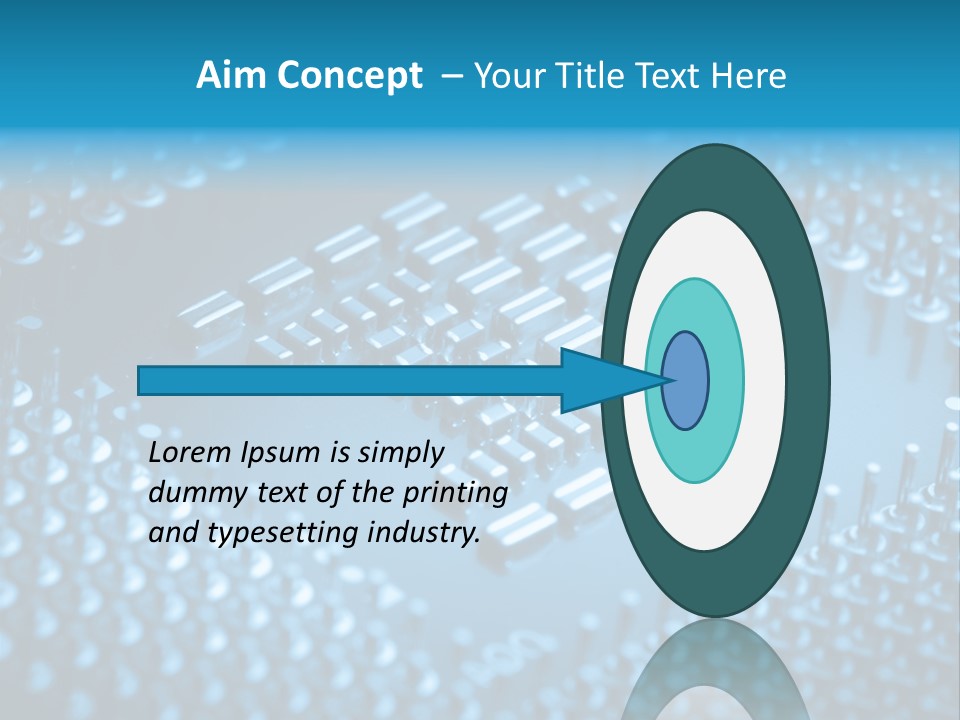 Closeup Green Lines PowerPoint Template