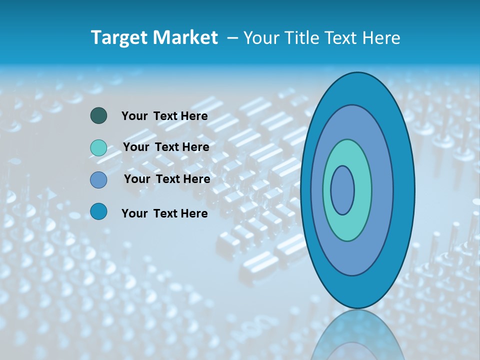 Closeup Green Lines PowerPoint Template