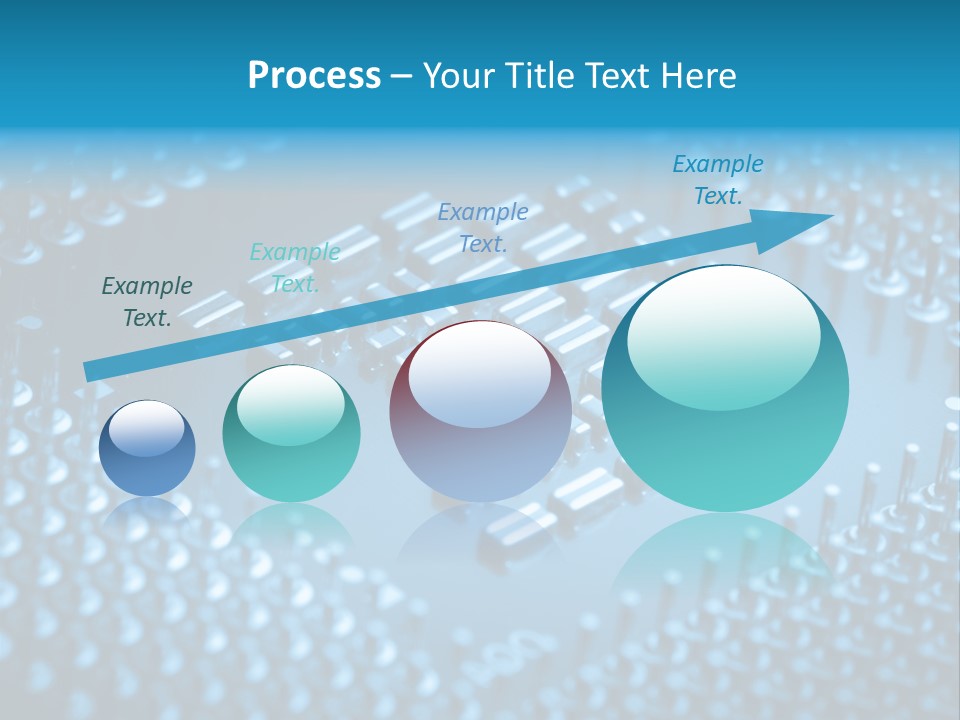 Closeup Green Lines PowerPoint Template