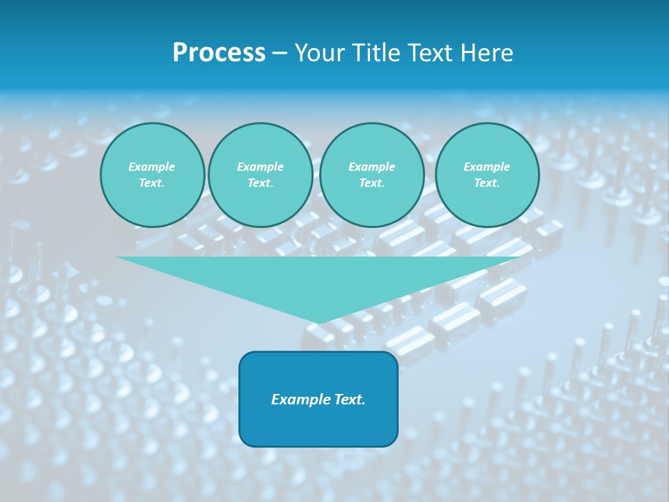 Closeup Green Lines PowerPoint Template