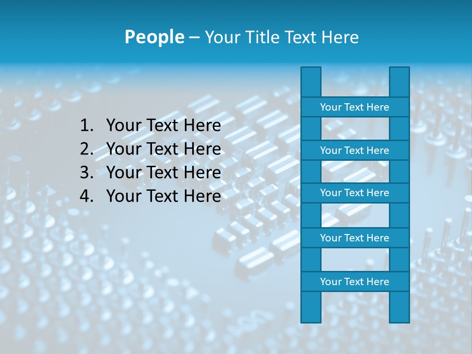 Closeup Green Lines PowerPoint Template