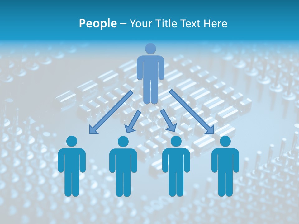 Closeup Green Lines PowerPoint Template