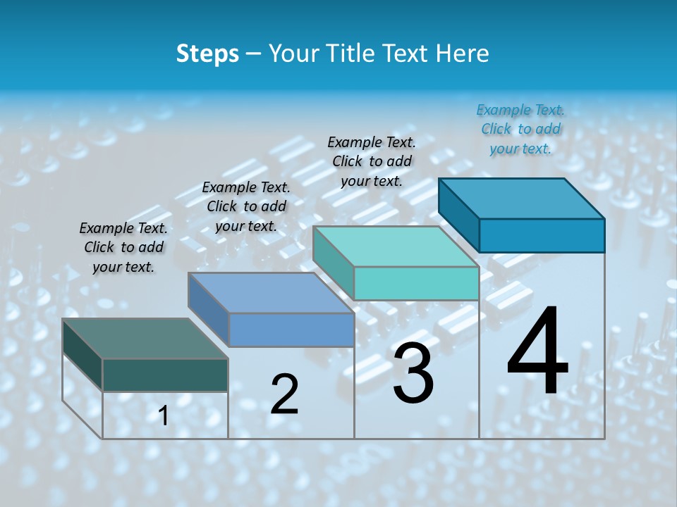Closeup Green Lines PowerPoint Template