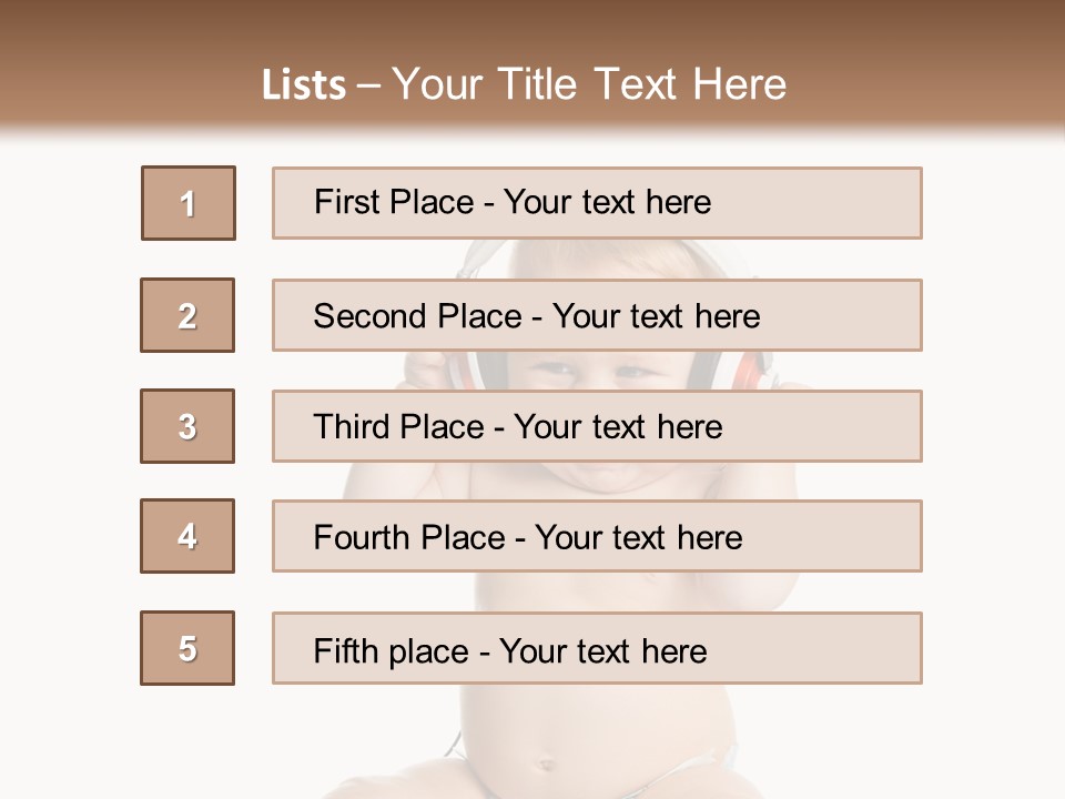 Family Person Kid PowerPoint Template