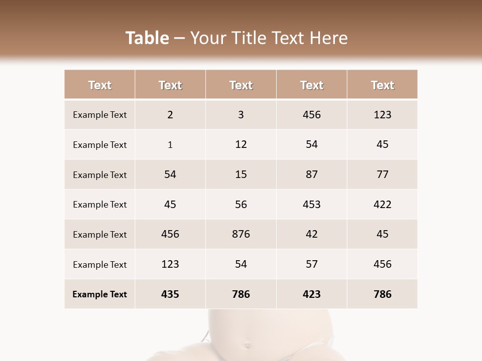 Family Person Kid PowerPoint Template