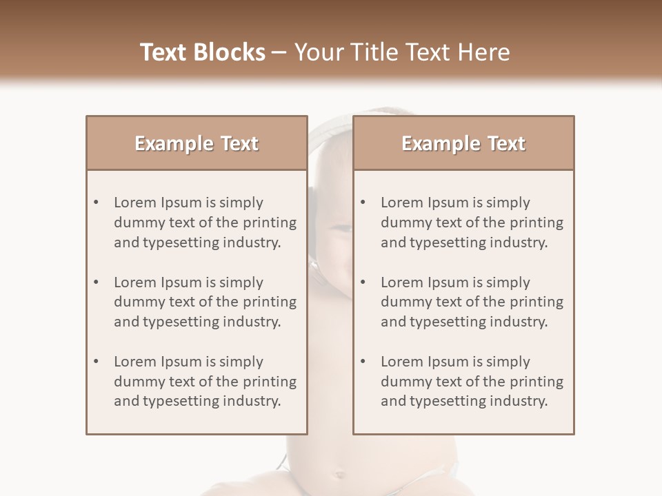 Family Person Kid PowerPoint Template