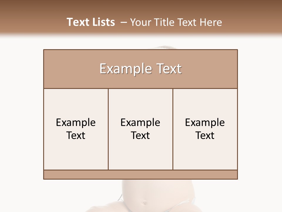 Family Person Kid PowerPoint Template