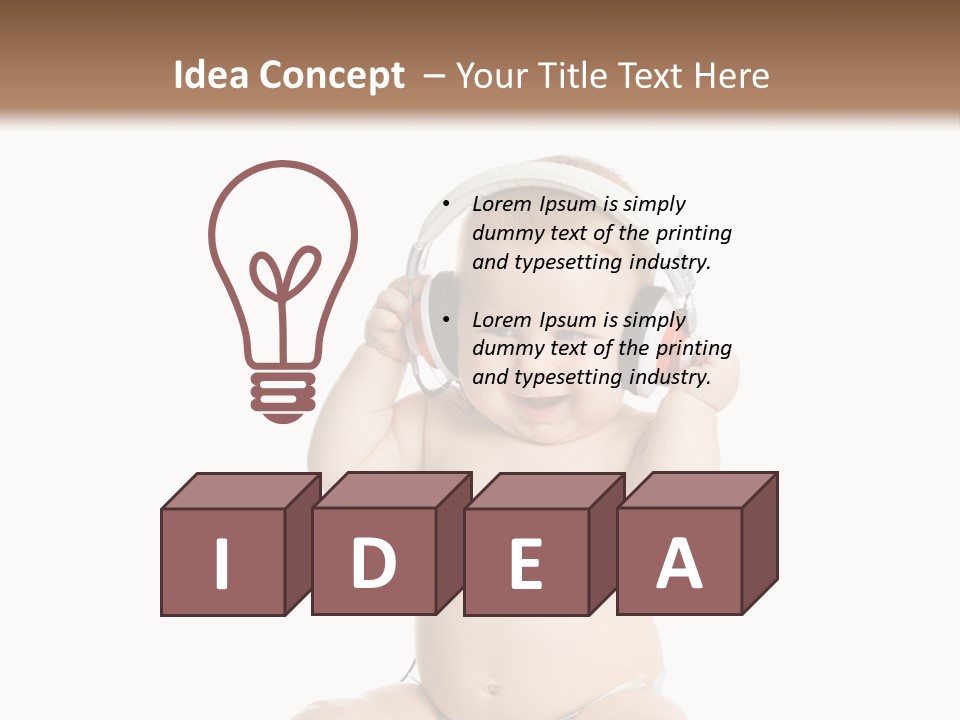 Family Person Kid PowerPoint Template