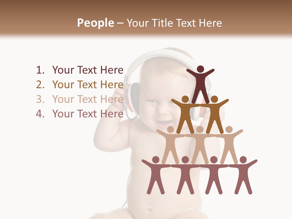 Family Person Kid PowerPoint Template