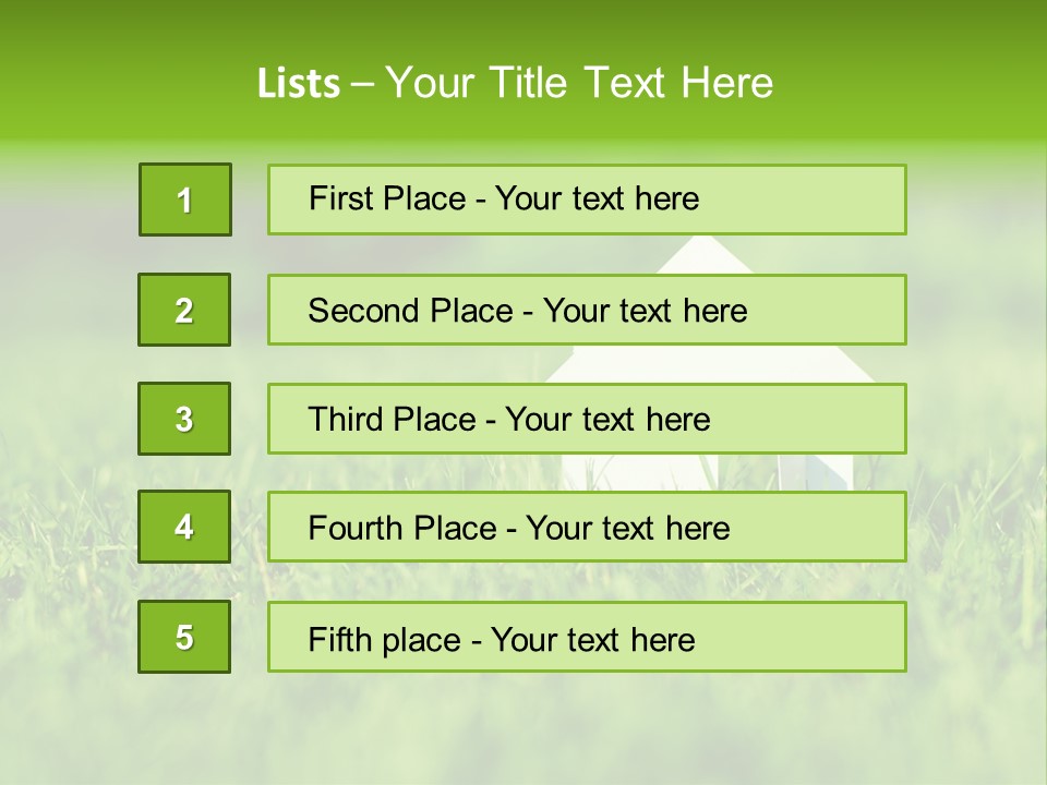 Construction Landscape Selling PowerPoint Template