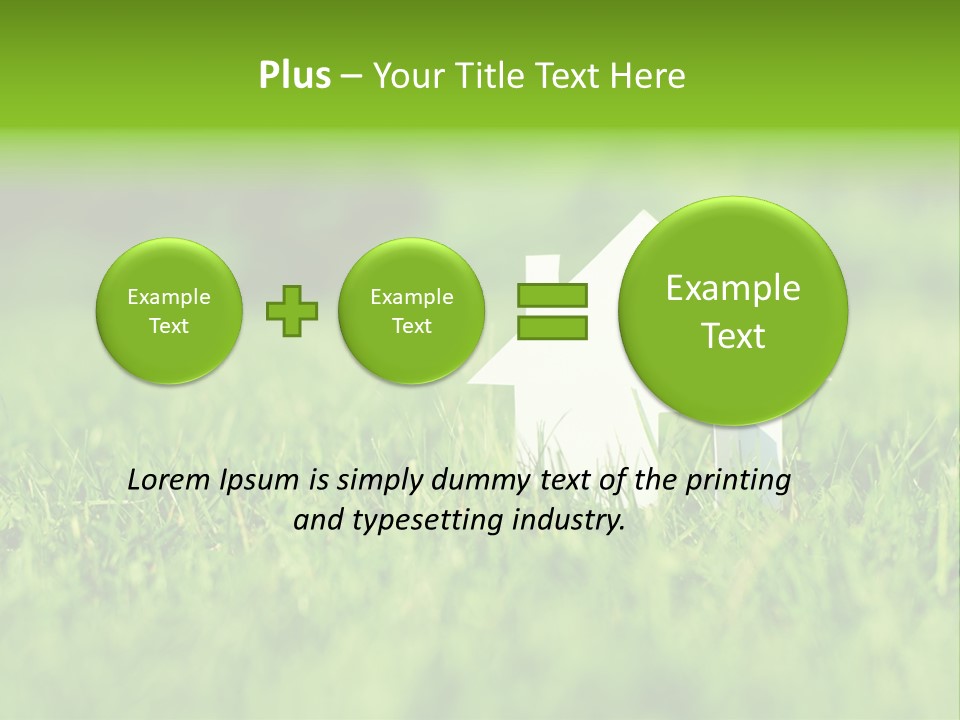 Construction Landscape Selling PowerPoint Template