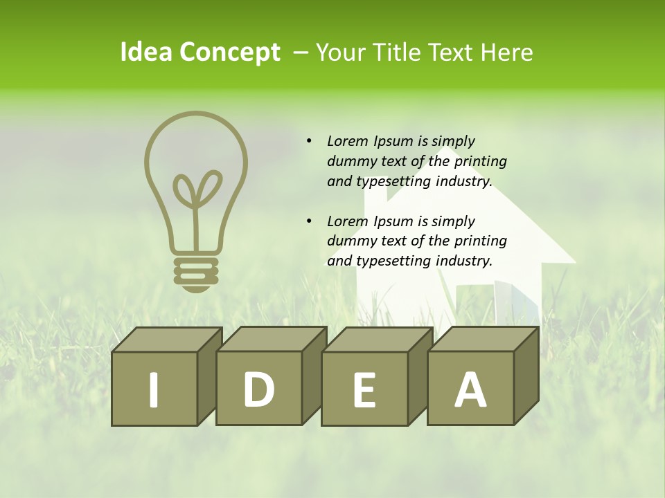 Construction Landscape Selling PowerPoint Template