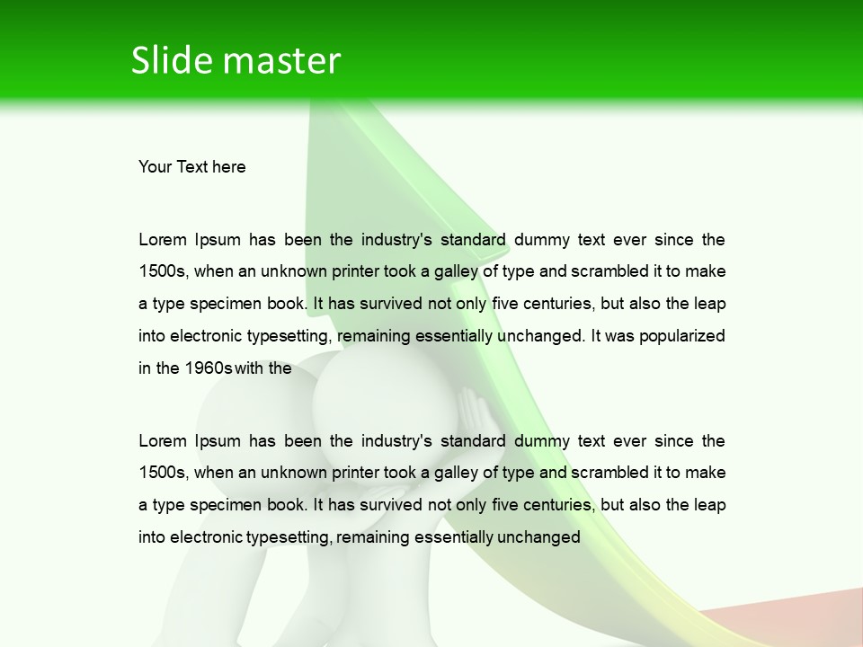 Management Success Three PowerPoint Template