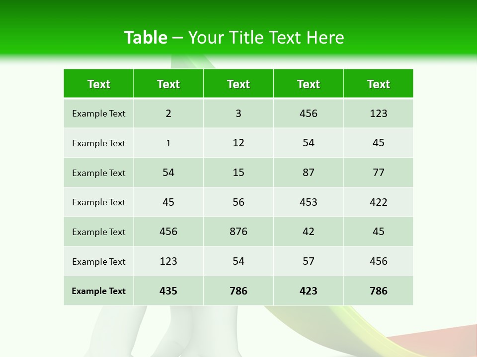 Management Success Three PowerPoint Template