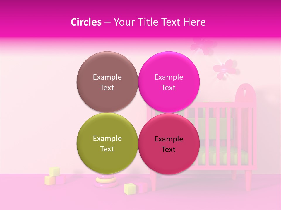 Beautiful Pink Home PowerPoint Template