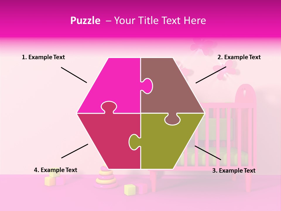 Beautiful Pink Home PowerPoint Template