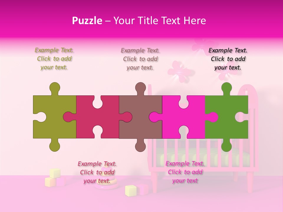 Beautiful Pink Home PowerPoint Template