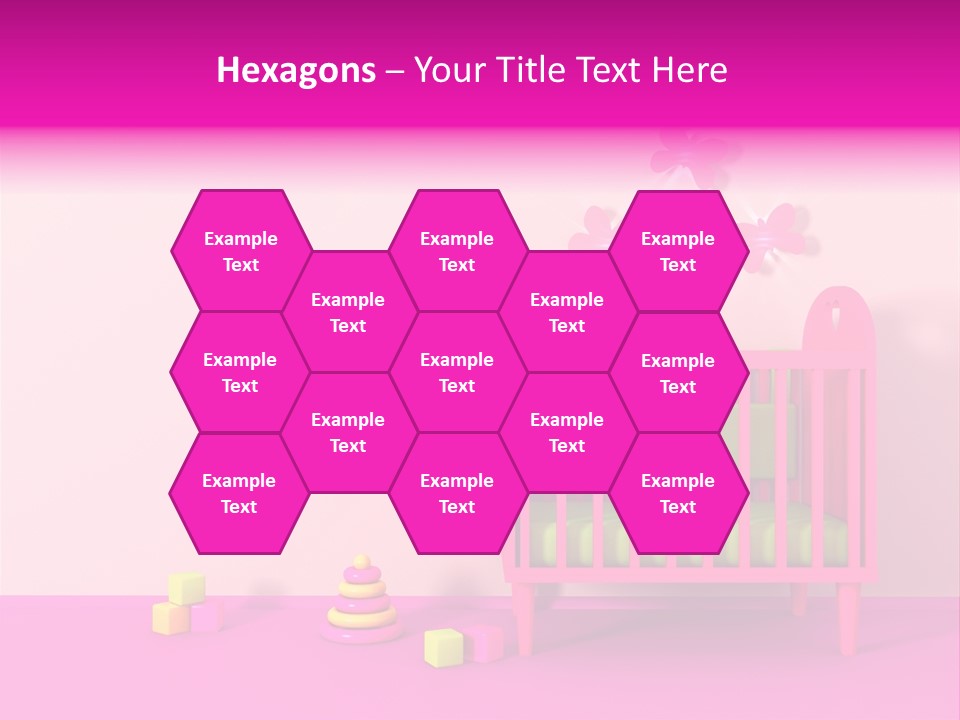 Beautiful Pink Home PowerPoint Template