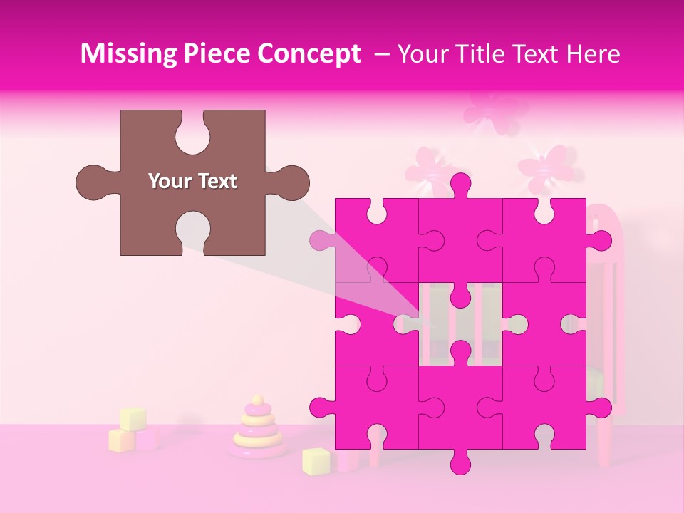 Beautiful Pink Home PowerPoint Template