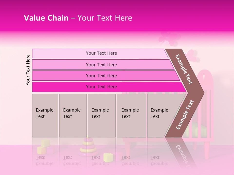 Beautiful Pink Home PowerPoint Template