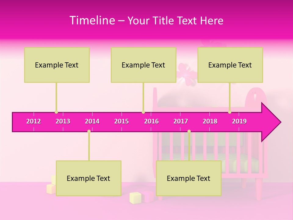 Beautiful Pink Home PowerPoint Template