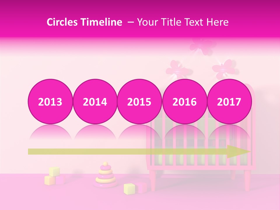 Beautiful Pink Home PowerPoint Template