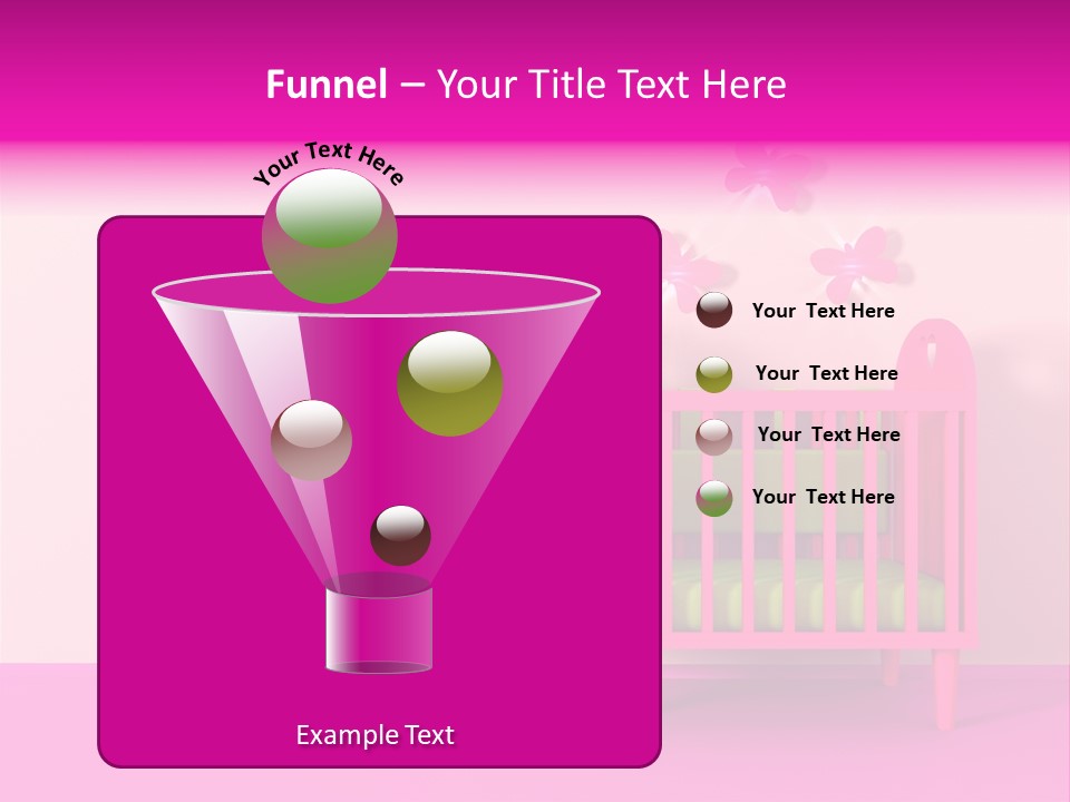 Beautiful Pink Home PowerPoint Template