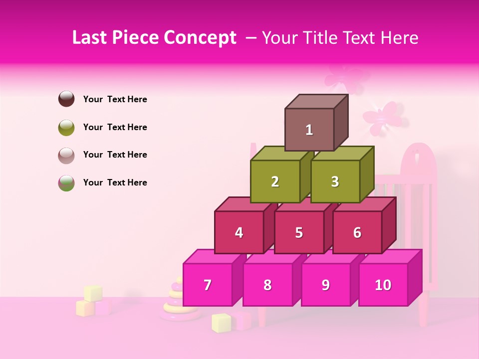 Beautiful Pink Home PowerPoint Template