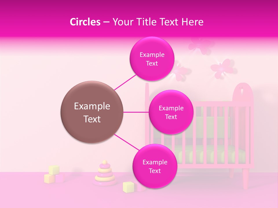 Beautiful Pink Home PowerPoint Template