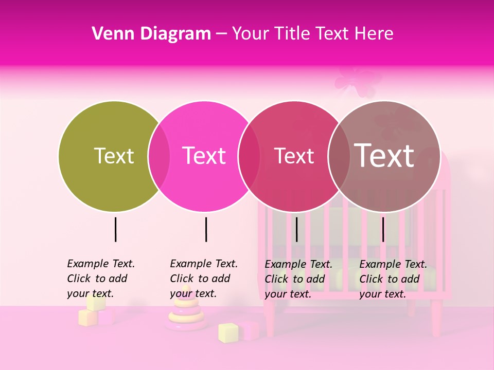 Beautiful Pink Home PowerPoint Template