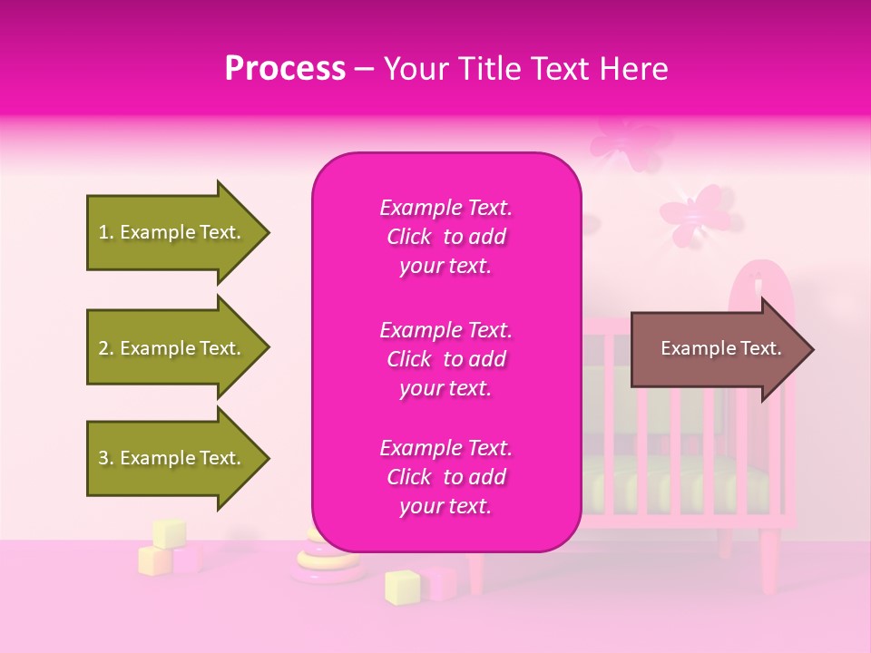 Beautiful Pink Home PowerPoint Template