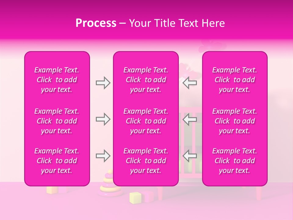 Beautiful Pink Home PowerPoint Template