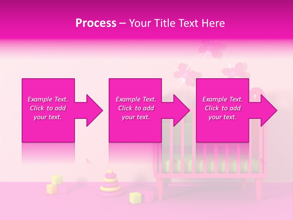 Beautiful Pink Home PowerPoint Template