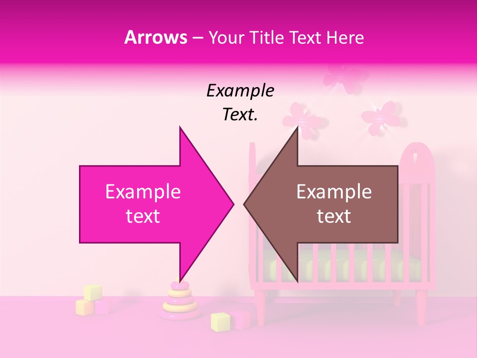 Beautiful Pink Home PowerPoint Template