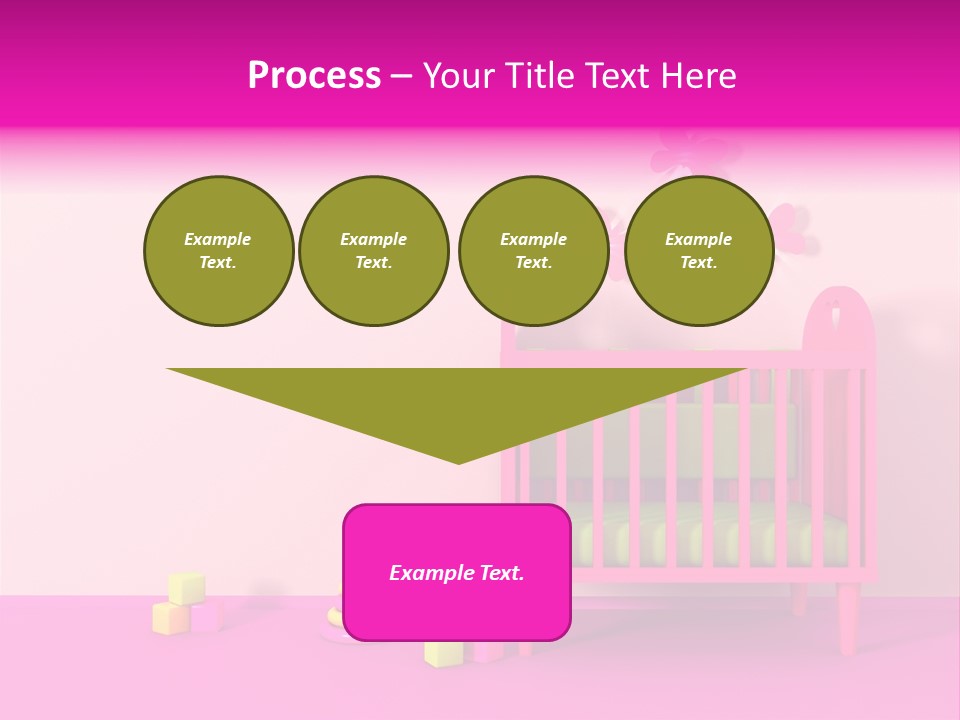 Beautiful Pink Home PowerPoint Template