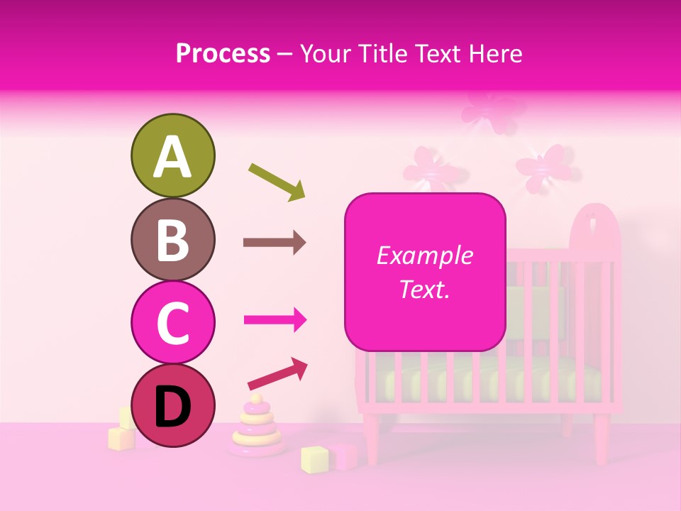 Beautiful Pink Home PowerPoint Template