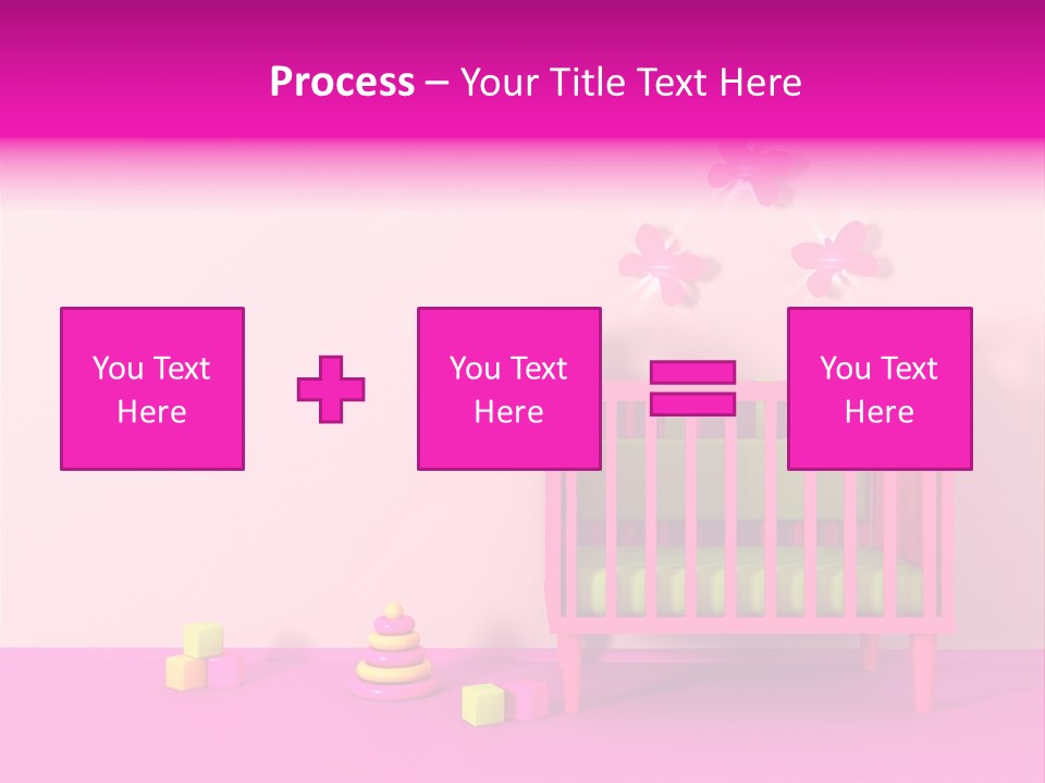 Beautiful Pink Home PowerPoint Template